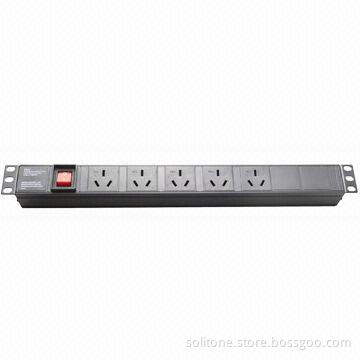 China Plug Socket 5-Way 16A PDU
